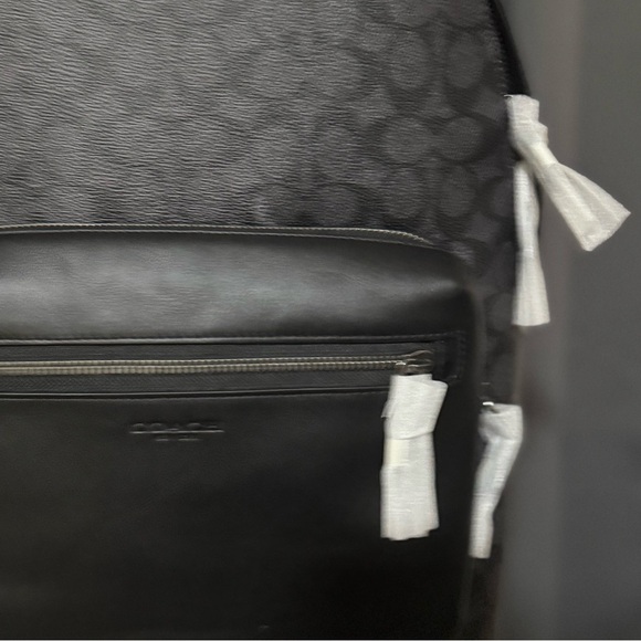 🆕Coach Black unisex Backpack - Picture 12 of 14